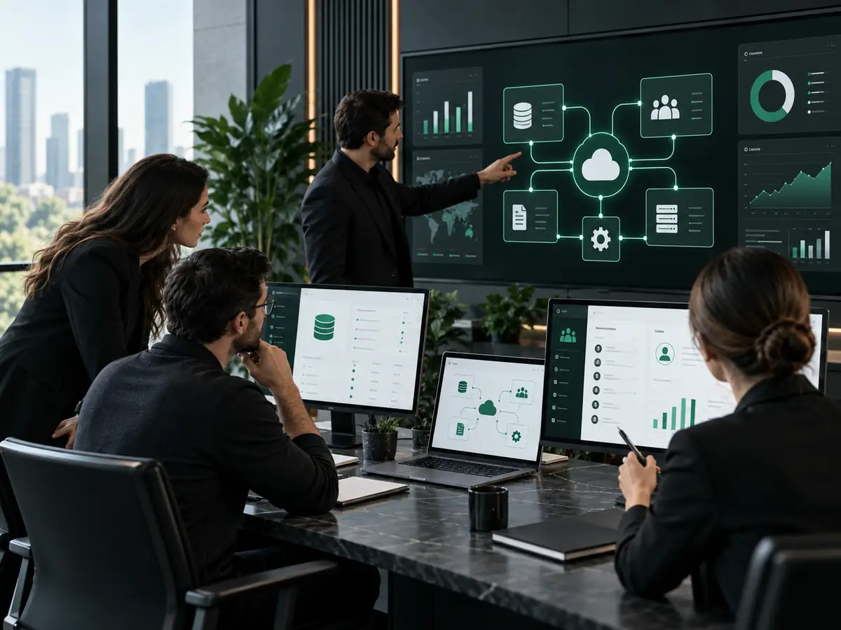 Sistemas empresariales conectados